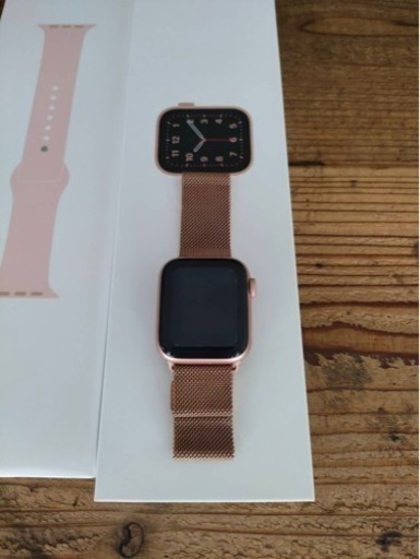 【超美品】Applewatch SE 40mm Gold GPSモデル