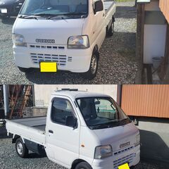 軽トラ　低走行　ターボ　車検付　２駆　