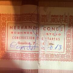 Conde Hermanos コンデエルマノス A26 Gravina 2013の画像