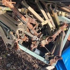 単管パイプ　クランプ　中古ブラケット　足場で使用の画像