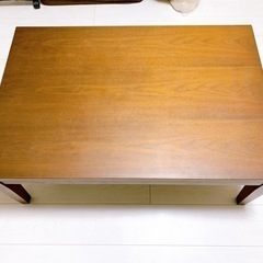 ［値下げ］【美品】こたつテーブル・布団セットの画像