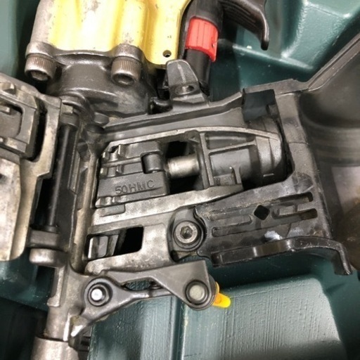 中古品△HiKOKi　ハイコーキ　高圧エア釘打ち機　NV50HMC△D