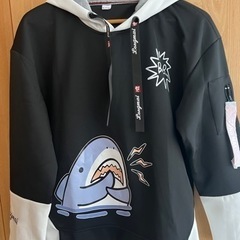 【新品】春秋メンズ パーカー 長袖サイズXL 男女兼用の画像