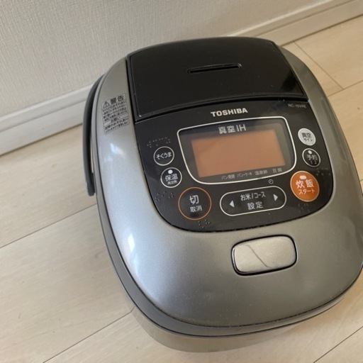 TOSHIBA 炊飯器 あまり使用していません。