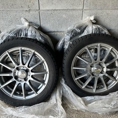 15インチホイールとスタッドレス4本セット　受付終了