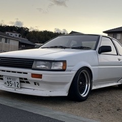 ae86 2ドア　後期