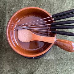 【保留中】◾️キッチン◾️チーズフォンデュセット 18㎝の画像