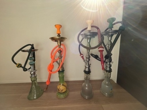 ヨルダンの水タバコシーシャセットです