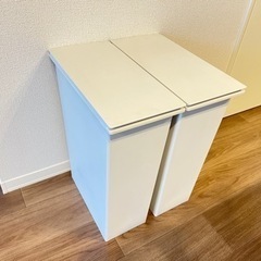 無印良品 フタが選べるダストボックス ゴミ箱 30L 2個セット