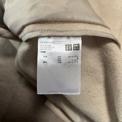 ユニクロ　ロングコートの画像