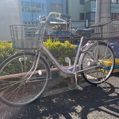 兵庫県尼崎市発送不可　ブリヂストン　アルミーユ 26インチ　中古　防犯登録付き 兵庫県尼崎市発送不可 ブリヂストン アルミーユ 26インチ 中古