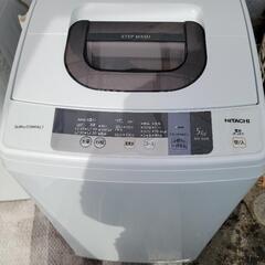 HITACHI　日立　５kg洗濯機　NW-5WR　中古　リサイクルショップ宮崎屋佐土原店23.4.30F