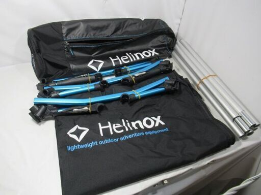 アウトドアベッド/1人用/ソロ/ツーリング/黒/ブラック/ヘリノックス/Helinox/コンバーチブル/Convertible/美品/良品/中古品/JKN4983/