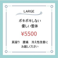 ポキポキしない整体✌️ - 高崎市