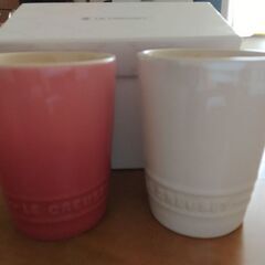 ルクルーゼ　ペア　ショートタンブラー