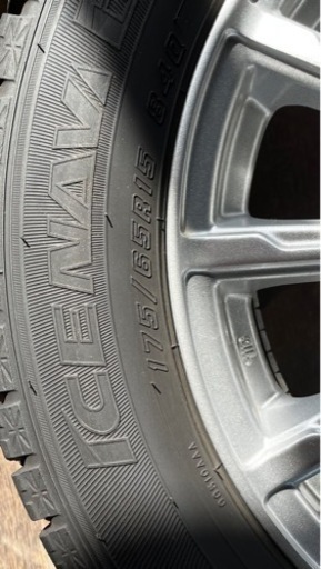 【少使用】スタッドレスタイヤ ホイールセット 4本セット 175/65R15 グッドイヤー アイスナビ6 1555+45-4H100 