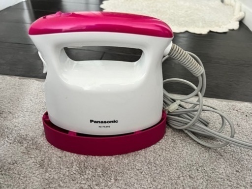 Panasonic 衣類スチーマー ビビッドピンク調 NI-FS310-VP