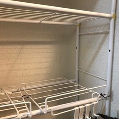 ニトリ　ランドリーラックの画像