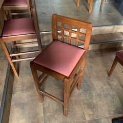 カウンター用の椅子です。の画像