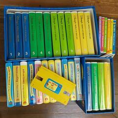 DWE ディズニー英語システム VHSビデオ&Zippy CD,...