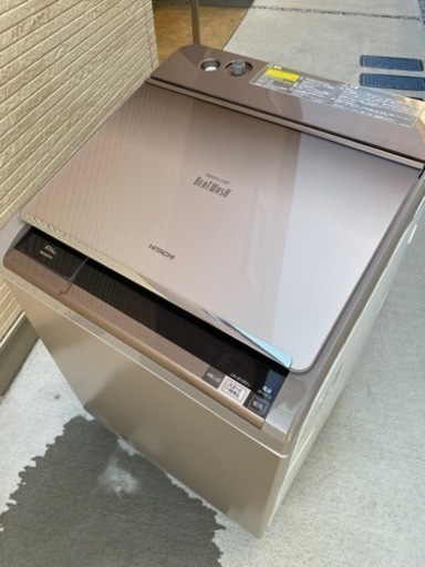 持って行けます‼️日立 電気洗濯乾燥機 10kg/5.5kg BW-DV100C
