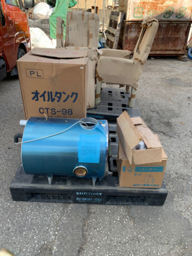 価格訂正　石油風呂釜　未使用品　長府工産