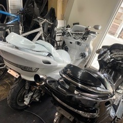 マジェスティーC LEDオーディオカスタム　草加市　sg03jの画像