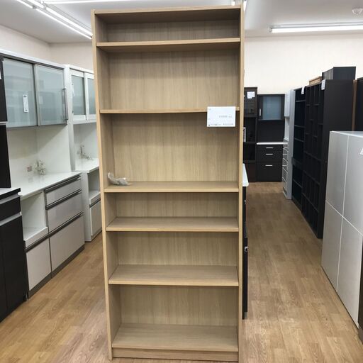★ジモティ割あり★ IKEA 本棚 ブラウン H201×W80×D28 クリーニング済み KJ1514