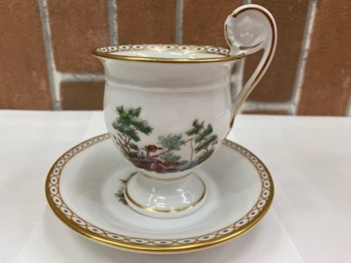 【愛品館江戸川店】リチャードジノリ ラベロチョコレートカップ＆ソーサー ID102-025896-007