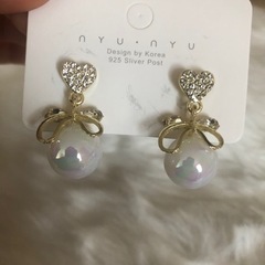 【残り2点】新品未使用パールピアスの画像