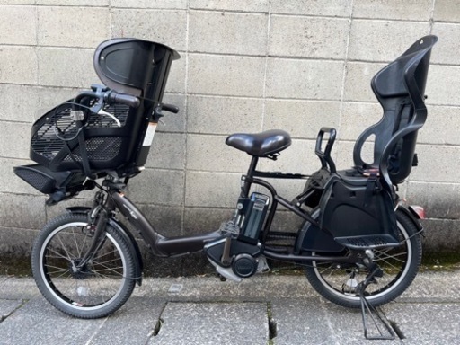【子乗せ電動自転車】パスキス　ミニ　20インチ　前後子乗せ　2015年モデル　若林自転車　膳所店　SALE中❗️
