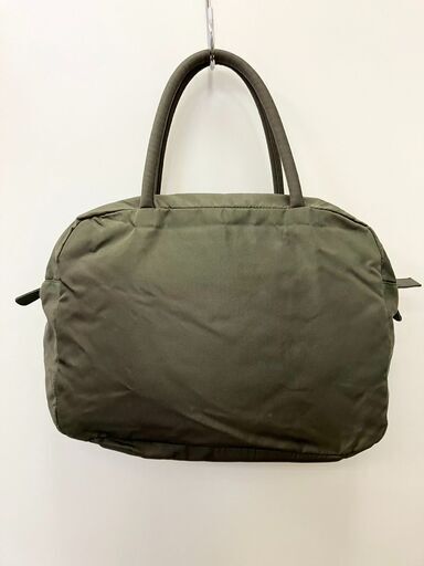 プラダ　PRADA　ナイロン　ハンドバッグ　カーキ グリーン オリーブ