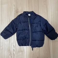 ダウンジャケット 男の子 86cm H&M ネイビー
