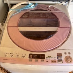 【譲受者決定しました】SHARP （ES-GV80P） 洗濯機売ります