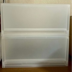 無印良品　ポリプロピレン引出し2個セット