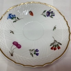【愛品館江戸川店】リチャードジノリ  ペルージャベッキオフルーツデミタスカップ＆ソーサー  ID102-025897-007 の画像