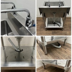 マルゼン/Maruzen  業務用　ステンレス　蛇口付き1層シンク　流し台　W600xD600xH800mm マルゼン MARUZEN 業務用 ステンレス 1槽シンク流し台 蛇口