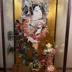 羽子板　3月飾り　