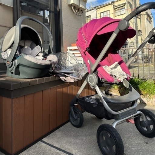 【枚方市近郊 配達OK】ストッケ スクート2 & イージーゴー セット 付属品充実