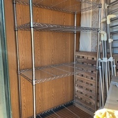 【譲受者決定しました】大きめメタルラック