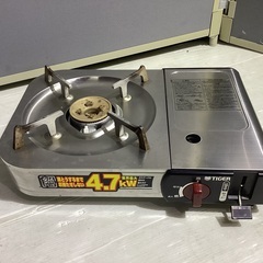 タイガー ハイパワー カセットコンロ 🔥 4.7kw　使用頻度小の画像