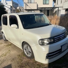 引き渡し決定　日産　キューブ　中古車　