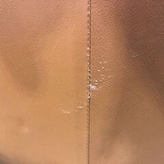 【愛品館八千代店】レザーワールド　総本革3人掛ソファの画像