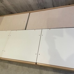 宮付き、引き出し付きシングルベッドフレームを無料で差し上げます！の画像