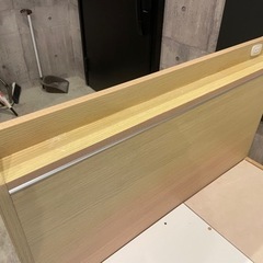 宮付き、引き出し付きシングルベッドフレームを無料で差し上げます！の画像