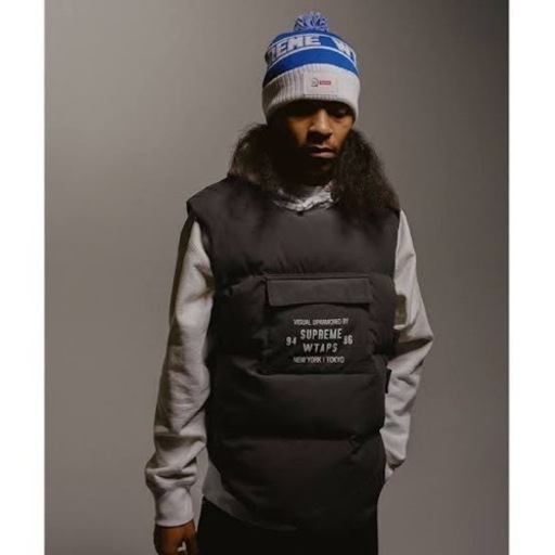 supreme wtaps コラボ　ダウンベスト