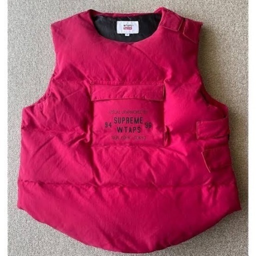 supreme wtaps コラボ　ダウンベスト
