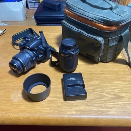 最終値下げ　中古　Nikon D3100 Wズームセット
