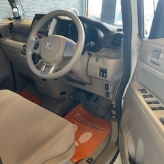 ご成約いたしました。ありがとうございます。♪　 修復歴なし　実走行　EGS保証不要なら52万円でOK　平成23年式　73,000キロ　NBOX  G-Lパッケージ　両側電動スライドドア　純正ナビ+リアカメラ　ETC　スマートキーの画像