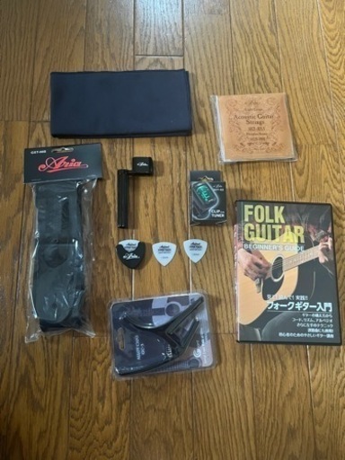 FG820 NT 付属品セット＋「アコースティックギターの教科書」